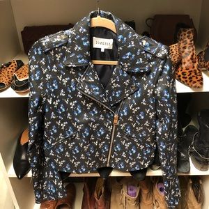 NWOT Claudie Pierlot black leather jacket iro maje